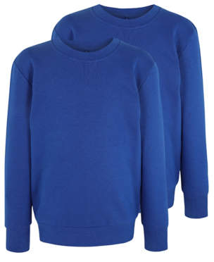 George Cobalt Blue School Sweatshirt 2 Pack
