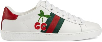 Gucci Women's Ace sneaker with cherry