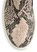 Thumbnail for your product : Stella McCartney Python-Print Platform Loafers