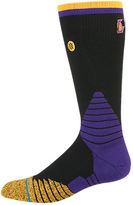 Thumbnail for your product : Stance Men's Los Angeles Lakers NBA Logo Crew Socks
