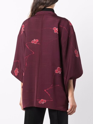 A.N.G.E.L.O. Vintage Cult 1970s Floral-Print Kimono Jacket