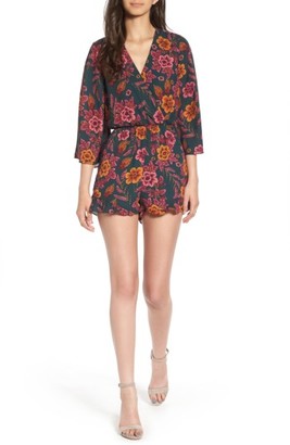 Everly Women's Floral Print Romper