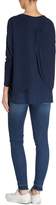 Thumbnail for your product : Label Lab Twist Back Knit & Chiffon layer top