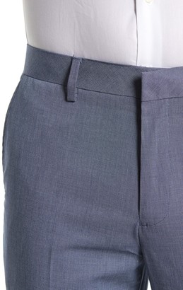 English Laundry Sharkskin Flat Front Suit Separates Pants - 30-32" Inseam