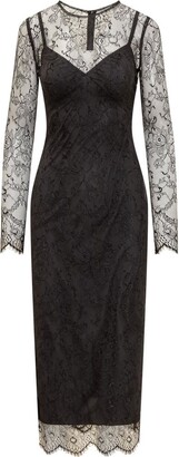 Dolce & Gabbana Lace-Detailed Midi Dress