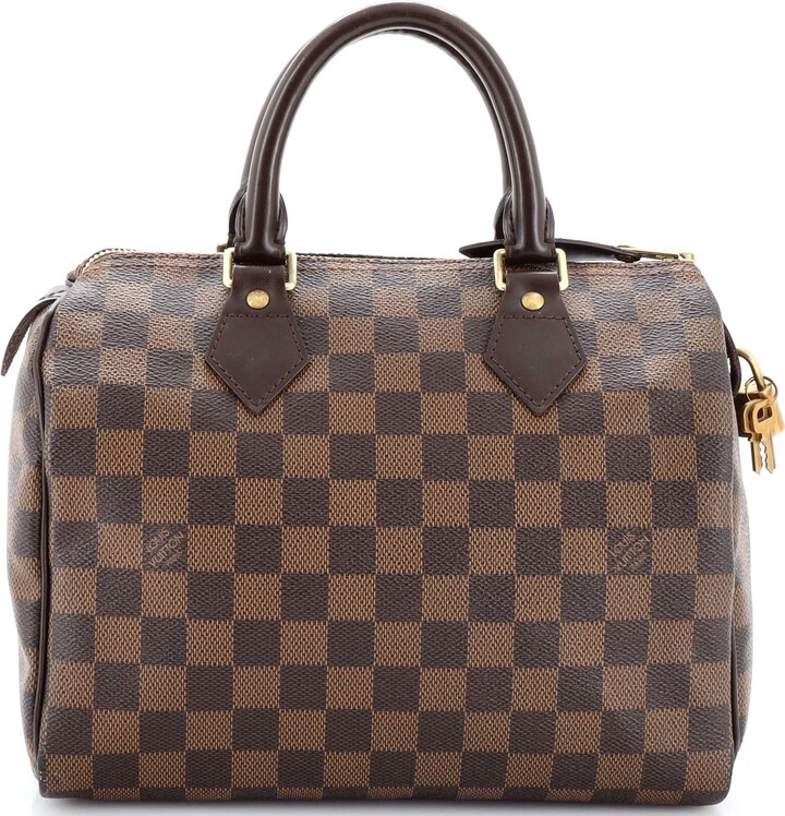 Louis Vuitton Speedy Handbag Damier 25 - ShopStyle Satchels & Top