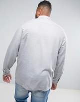 Thumbnail for your product : ASOS Plus Regular Fit Marl Twill In Grey