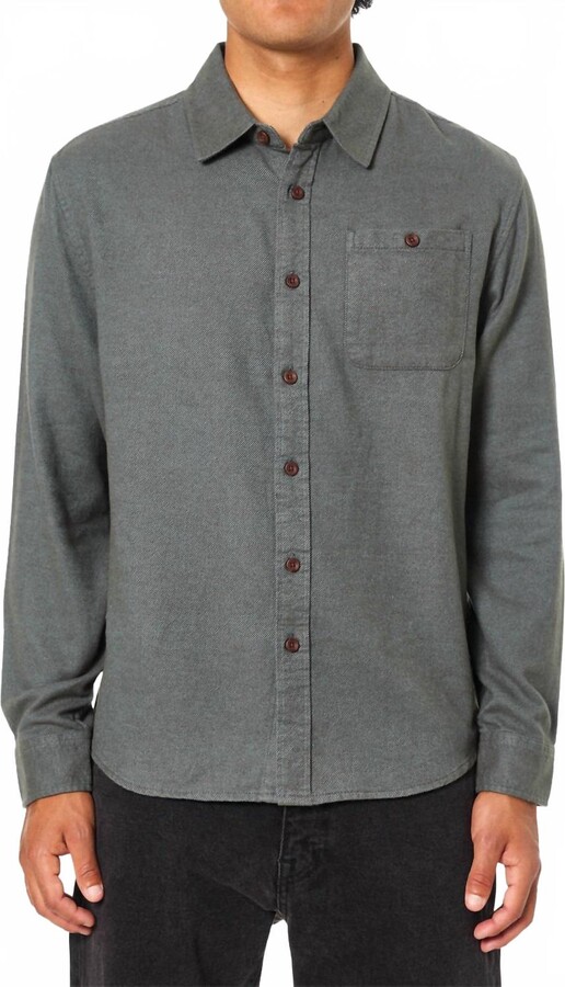 Katin Twiller Flannel Shirt In Trooper