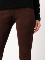 Thumbnail for your product : Vince Suede Cropped Trousers