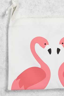 Forever 21 Flamingo Graphic Tote