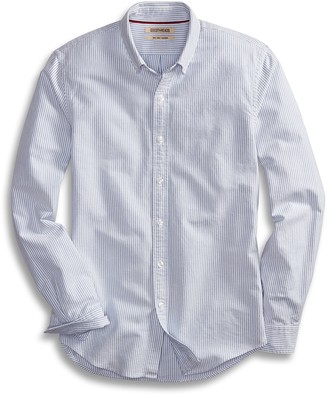 Goodthreads Amazon Brand Men's Slim-Fit Long-Sleeve Stripe Oxford Shirt