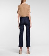 Thumbnail for your product : S Max Mara Campus straight cropped denim pants