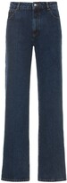 Thumbnail for your product : Nina Ricci Straight cotton denim jeans