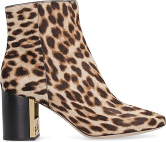 tory burch leopard ankle boots