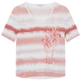 Gerard Darel Panama Linen T-Shirt, Pink