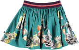 Thumbnail for your product : Brenda Woven Squirrel-Print Skirt, Size 2T-12
