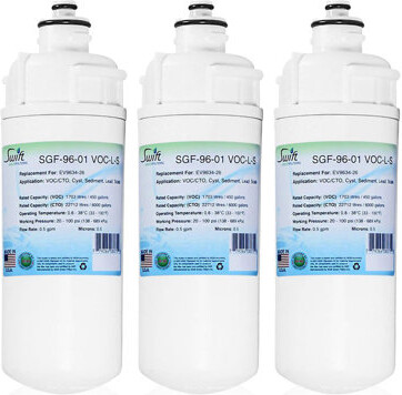 Swift Green Filters SGF-96-01 VOC-L-S Compatible Commercial Water Filter for EV9634-26, EV9730-06, EV9252-68 3 Pack