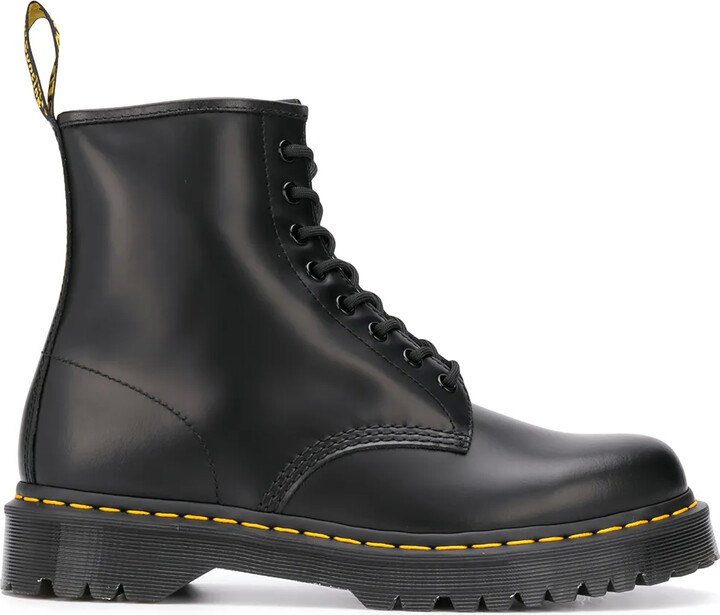 Martens 1460 Smooth Lace-Up Combat Boots ShopStyle