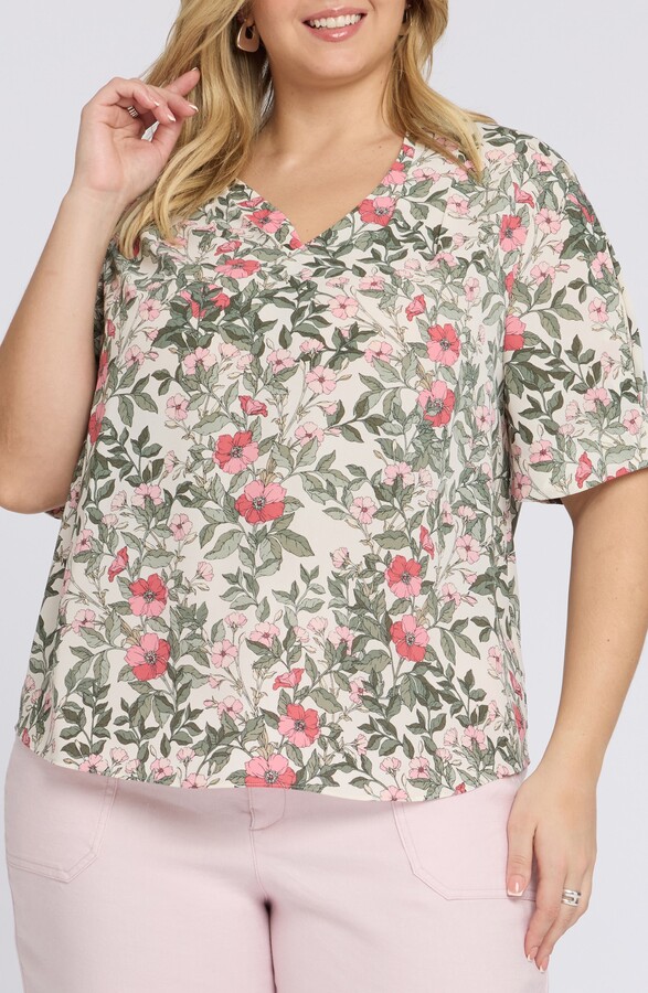 NYDJ Charming Floral Top
