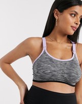 Thumbnail for your product : Bravado Rhythm Body Silk seamless nursing sports bra in black