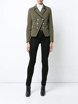 Thumbnail for your product : Veronica Beard double breasted military jacket