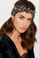 Thumbnail for your product : Anna Sui Lilies Of The Valley Knotted Floral-print Silk-chiffon Headband