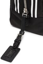 Thumbnail for your product : Dolce & Gabbana black logo leather wash bag