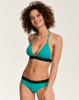 green calvin klein bikini