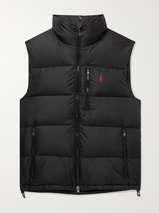 Polo Ralph Lauren Quilted Recycled Ripstop Down Gilet - ShopStyle Vests