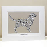 Thumbnail for your product : Louise Tate Illustration Springer Spaniel Print