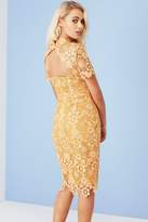 Thumbnail for your product : Paper Dolls Yellow Daisy Crochet Dress