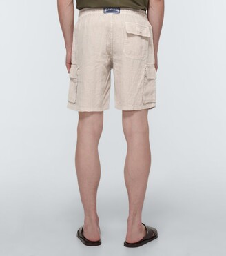 Vilebrequin Baie cargo linen shorts