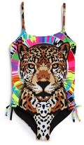 Thumbnail for your product : Mara Hoffman Graphic One-Piece Swimsuit (Toddler Girls, Little Girls & Big Girls)