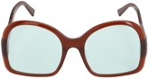 Thumbnail for your product : Oversize Acetate D-Frame Sunglasses