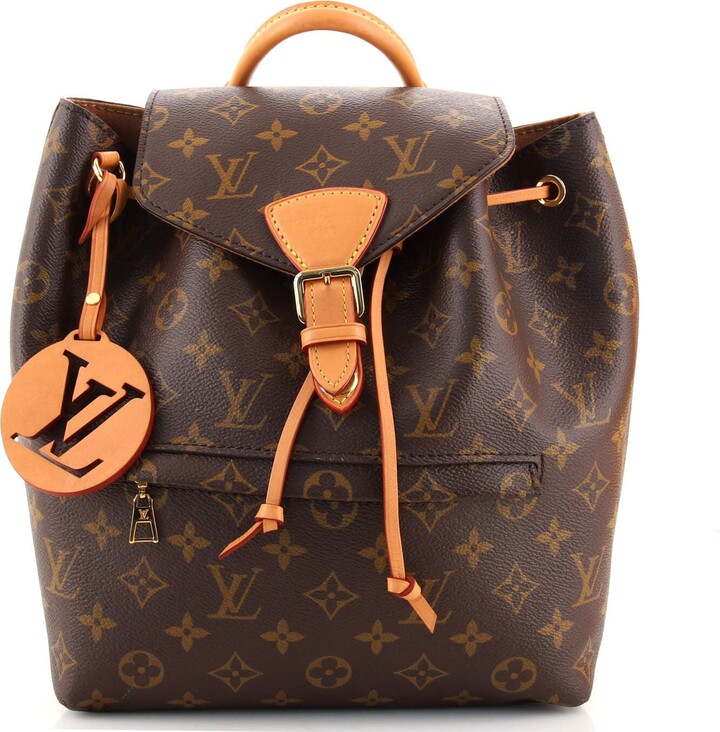 Louis Vuitton Black and Monogram Montsouris Backpack PM NM in 2023
