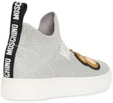 Thumbnail for your product : Moschino Knit Sock Sneakers