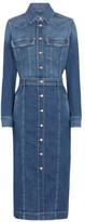 Thumbnail for your product : 7 For All Mankind Luxe denim shirt dress