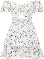 Thumbnail for your product : Ever New Paris Polka Dot Mini Dress