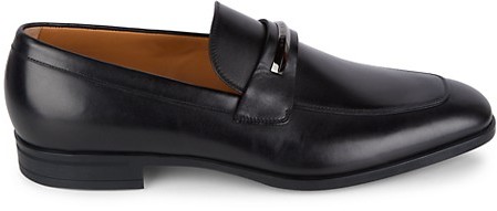 hugo boss portland solid bit loafer