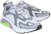 Thumbnail for your product : Nike Air Max 200 Trainers Pure Platinum White Cool Grey Atomic Purple
