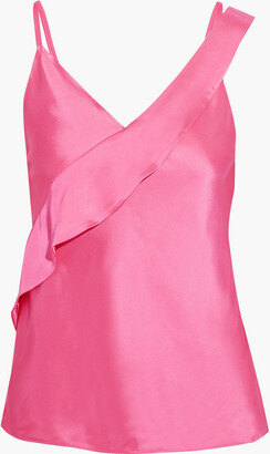 Helmut Lang Satin camisole - ShopStyle Tops