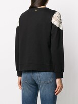 Thumbnail for your product : Twin-Set Lace Panel Sweatshirt