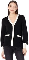 Thumbnail for your product : Kate Spade Two-Tone Cashmere Gallery Cardigan