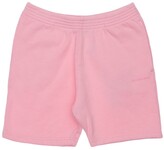 Thumbnail for your product : Balenciaga Logo print cotton sweat shorts