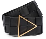 Thumbnail for your product : Bottega Veneta Intrecciato leather belt
