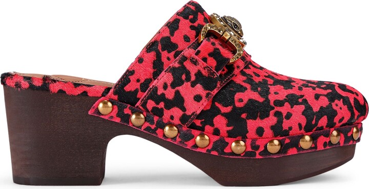 Kurt Geiger London Leather Mansion Clogs