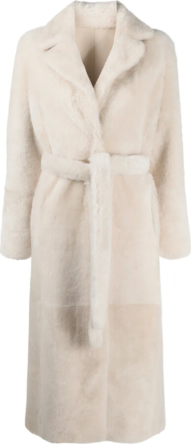 Yves Salomon Full-Length Shearling Coat