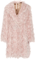 Thumbnail for your product : No.21 Casire oversized mohair-blend faux shearling coat