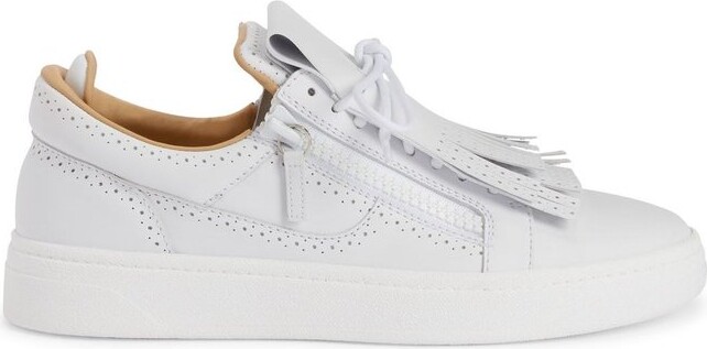 Giuseppe Zanotti 94 Fringed Low-Top Sneakers