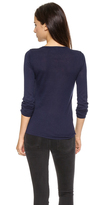 Thumbnail for your product : BB Dakota Dakota Collective Lennie Leather Front Sweater